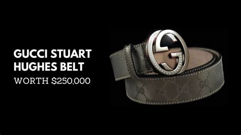 top ten most expensive gucci items|Gucci stuart hughes belt.